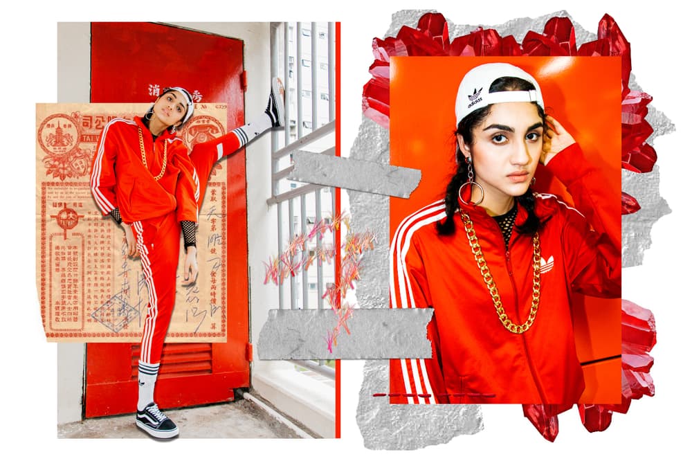 nicoline aagesen my camera my rules adidas tracksuit editorial choi hung estate rainbow