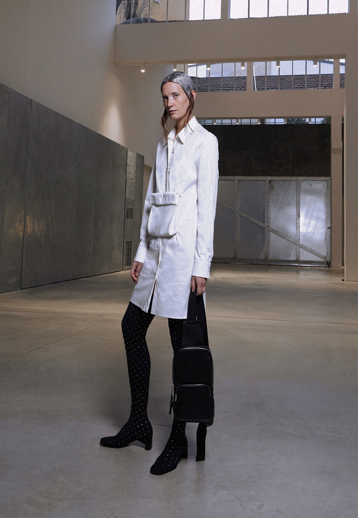 ALYX Fall 2018 Collection Jacket Trouser White Black