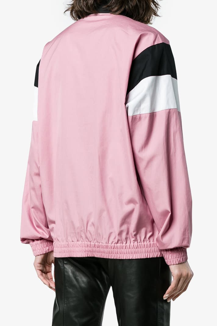 AMBUSH Millennial Pink Retro Athletic Track Jacket Retro '80s Women's Unisex Ladies Vintage Sportswear Athleisure where to buy Browns