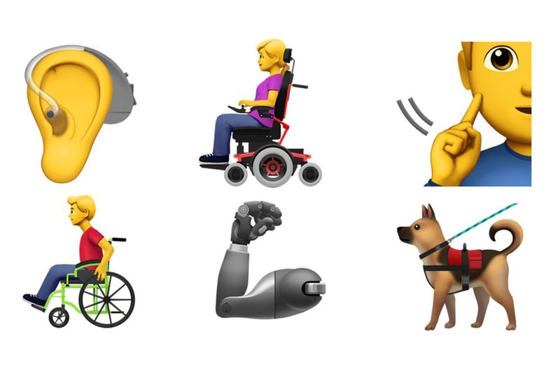 Apple Release Accessibility Emojis Disability Inclusive Deaf Blind PTSD Anxiety Autism Unicode Consortium Guide Dog March 2019 Release date info