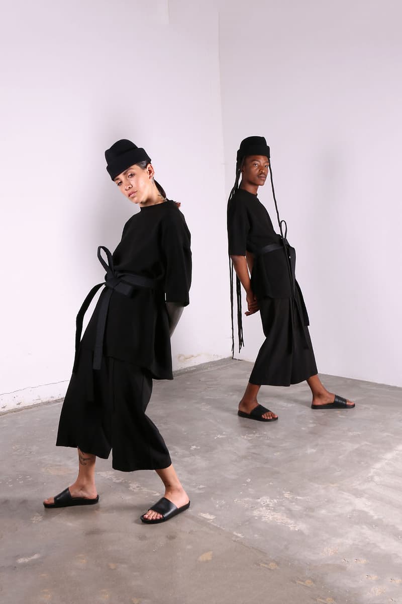 Beau Beau South Africa Lookbook Luxury Box T-Shirts Karate Belt Culottes Black