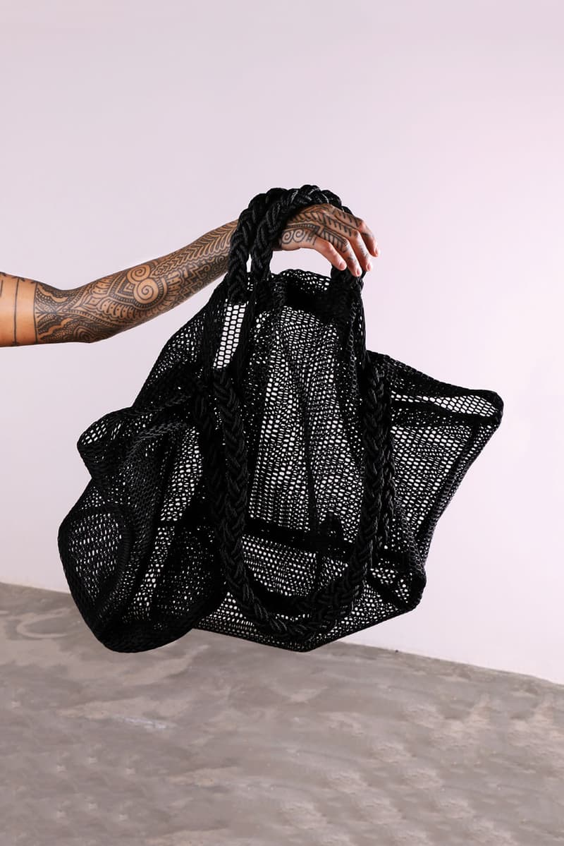 Beau Beau South Africa Lookbook Rope Bag Black