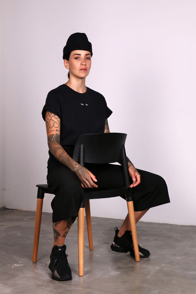 Beau Beau South Africa Lookbook Voo Doo T-Shirt Culottes Black