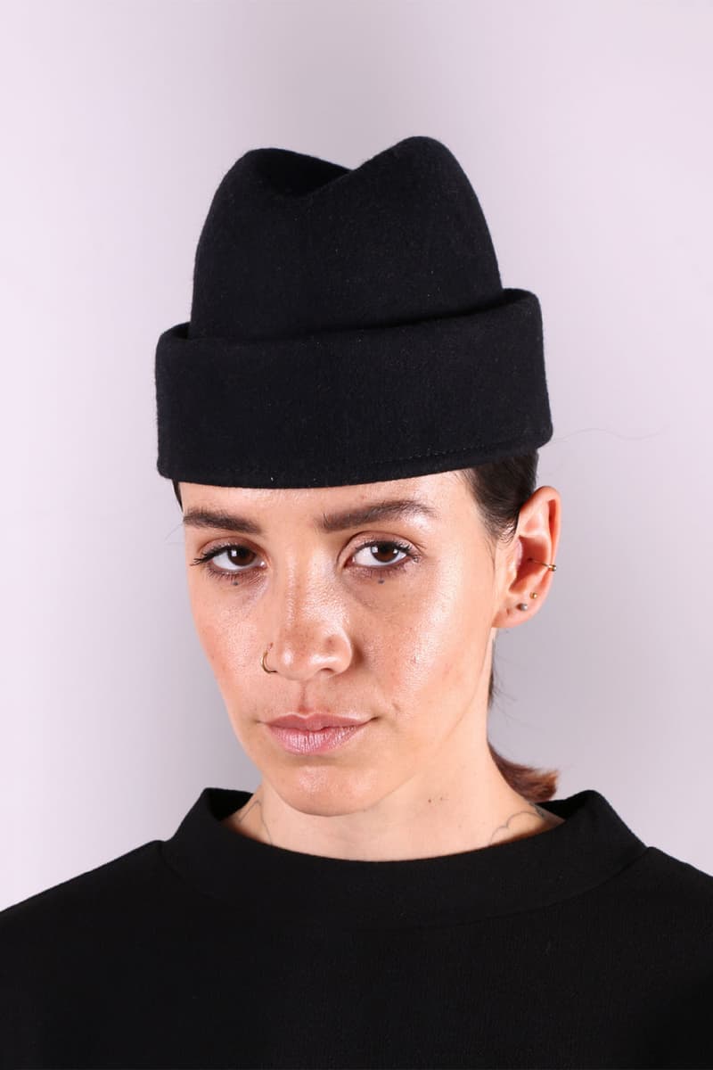 Beau Beau South Africa Lookbook Military Top Hat Black