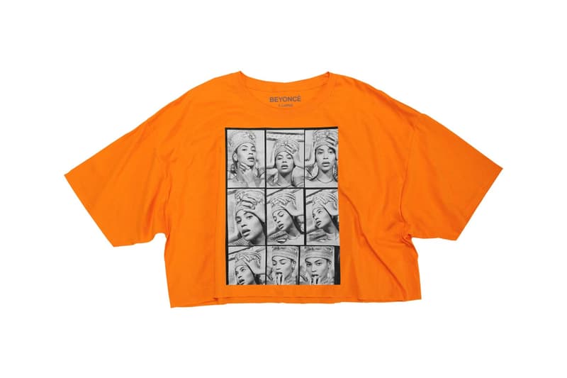 Beyonce Nefertiti Spring 2018 Merch Collection Crop Top Orange