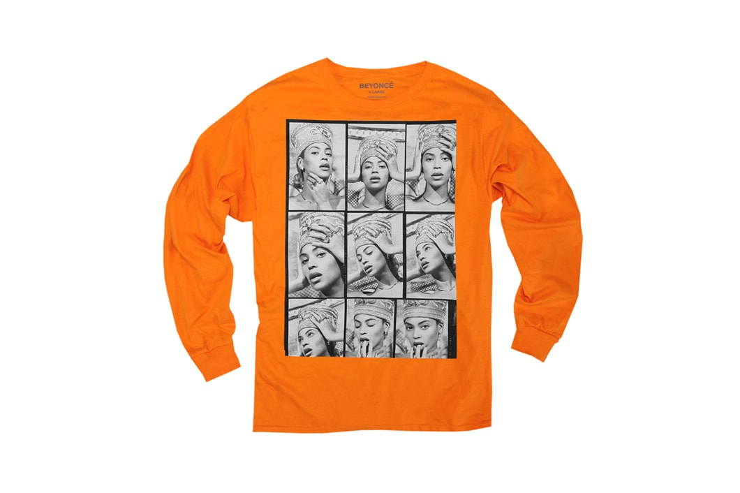 Beyonce Nefertiti Spring 2018 Merch Collection Long-sleeved Shirt Orange