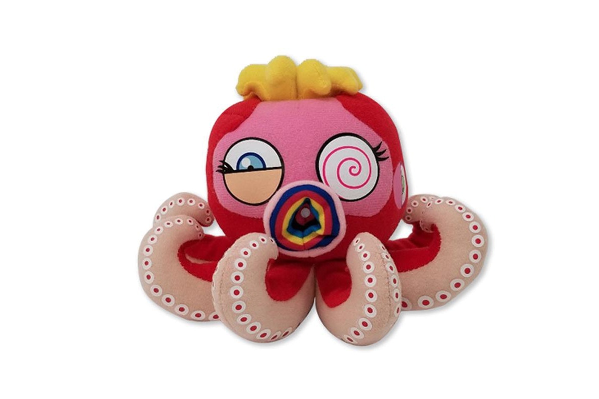 Takashi Murakami Superflat Plush Toys Octopus