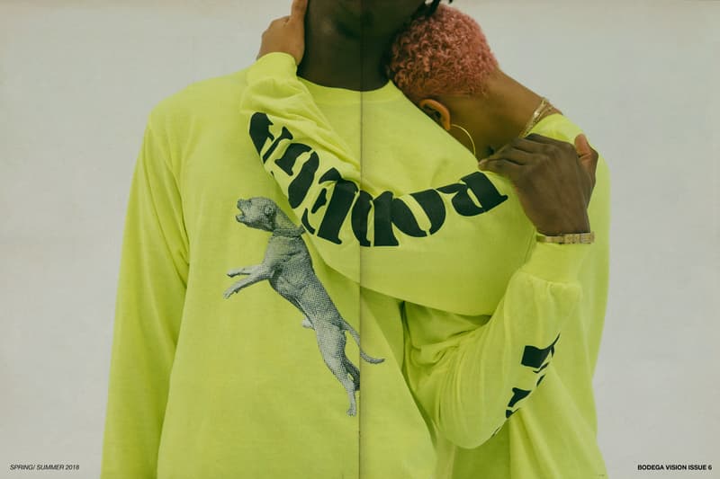 Bodega Spring/Summer 2018 Delivery 1 Lookbook Longsleeve Shirts Yellow