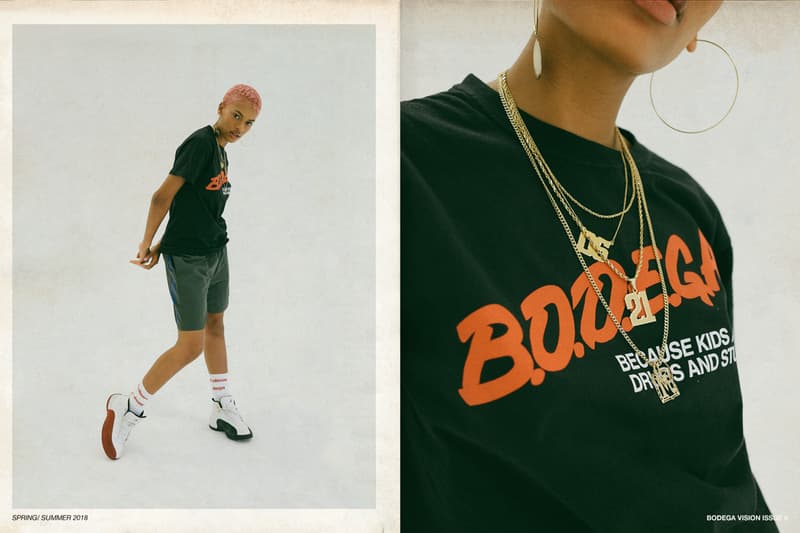 Bodega Spring/Summer 2018 Delivery 1 Lookbook Logo Shirt Black