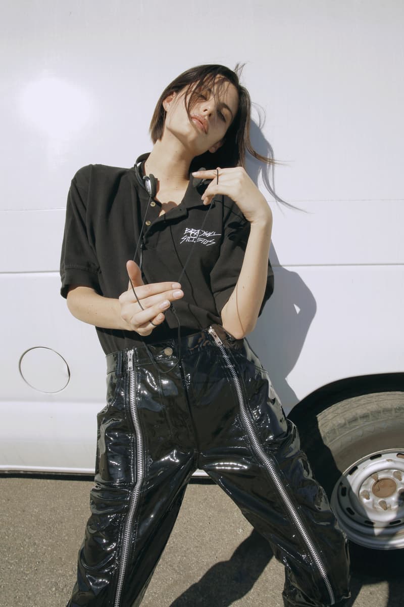 Brashy Studios Editorial Matrix 2000's Shirt Pants Black