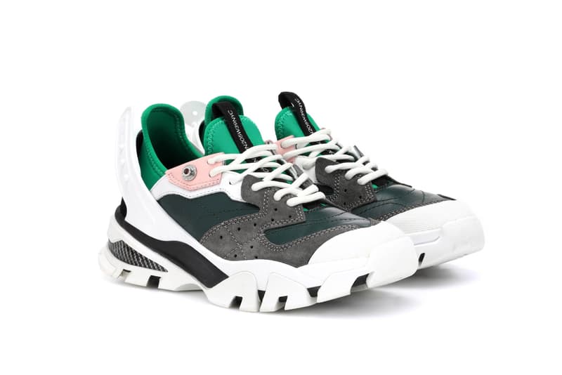 Calvin Klein Debuts the Chunky Carla Sneaker White Colorful Statement Footwear Raf Simons