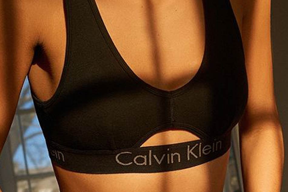 Calvin Klein Transparent Floral Unlined Bralette