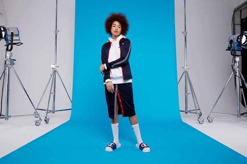 Champion Spring Summer 2018 Lookbook Track Top Skirt Black