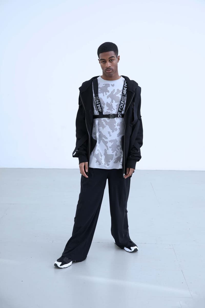 Charli Cohen Fall/Winter 2018 Collection Lookbook Jacket Pants Black