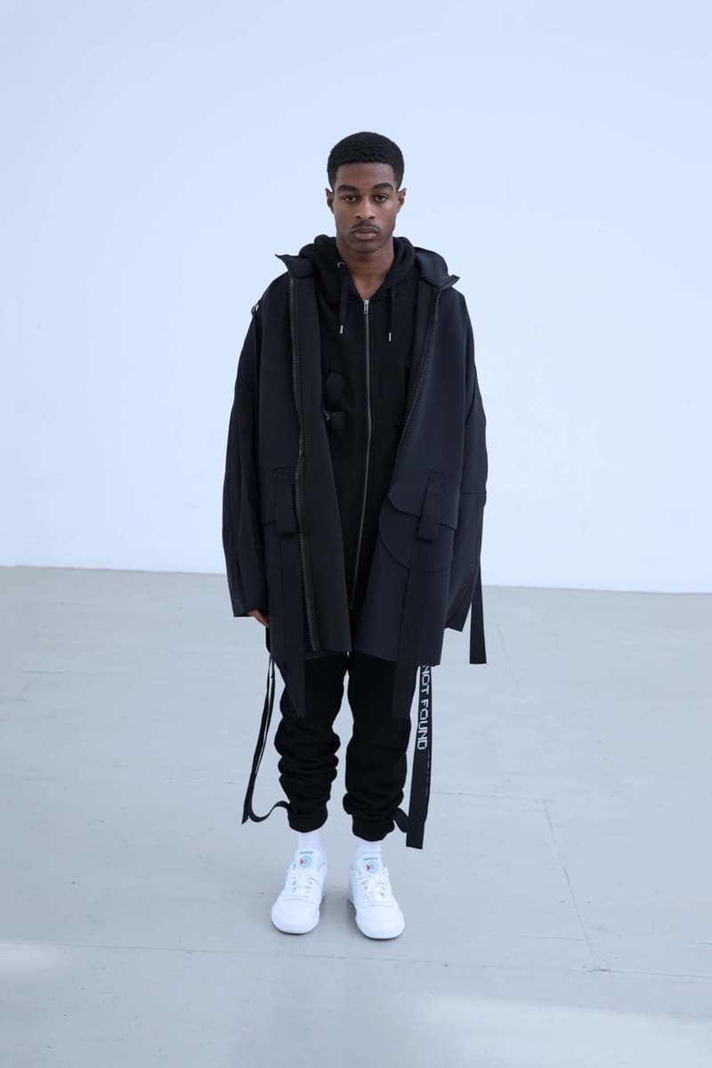 Charli Cohen Fall/Winter 2018 Collection Lookbook Jacket Pants Black