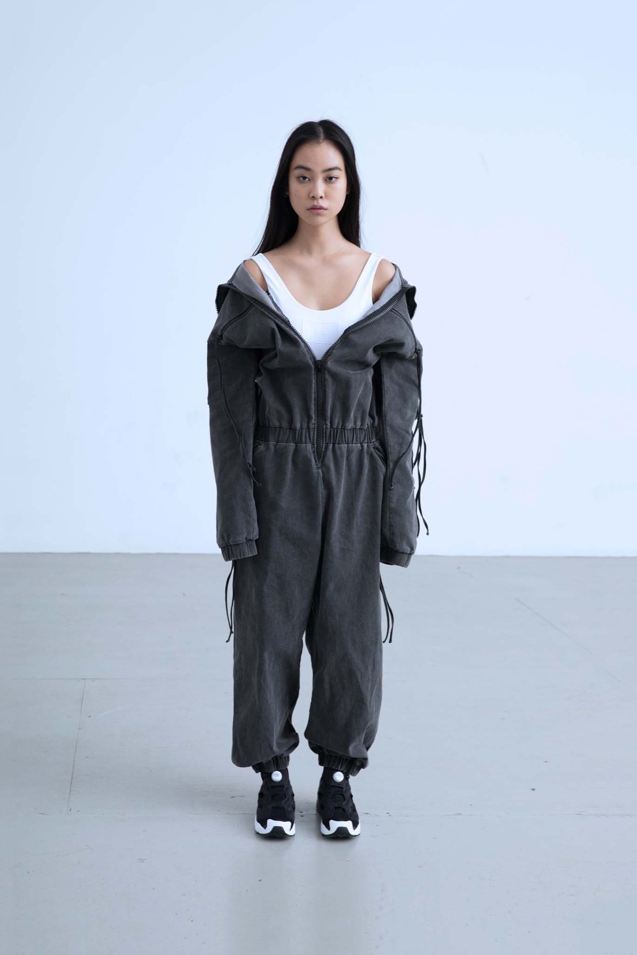 Charli Cohen Fall/Winter 2018 Collection One Piece Jumper Grey