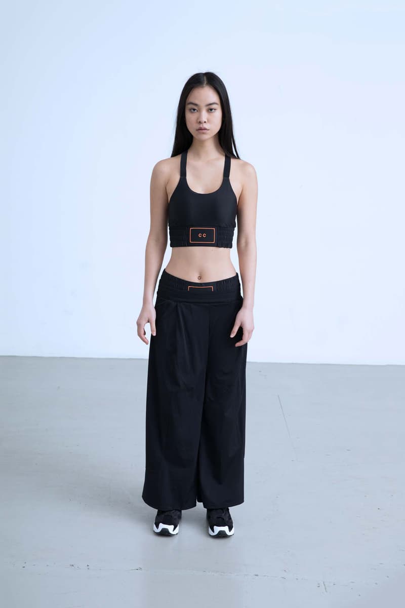 Charli Cohen Fall/Winter 2018 Collection Lookbook Bra Pants Black