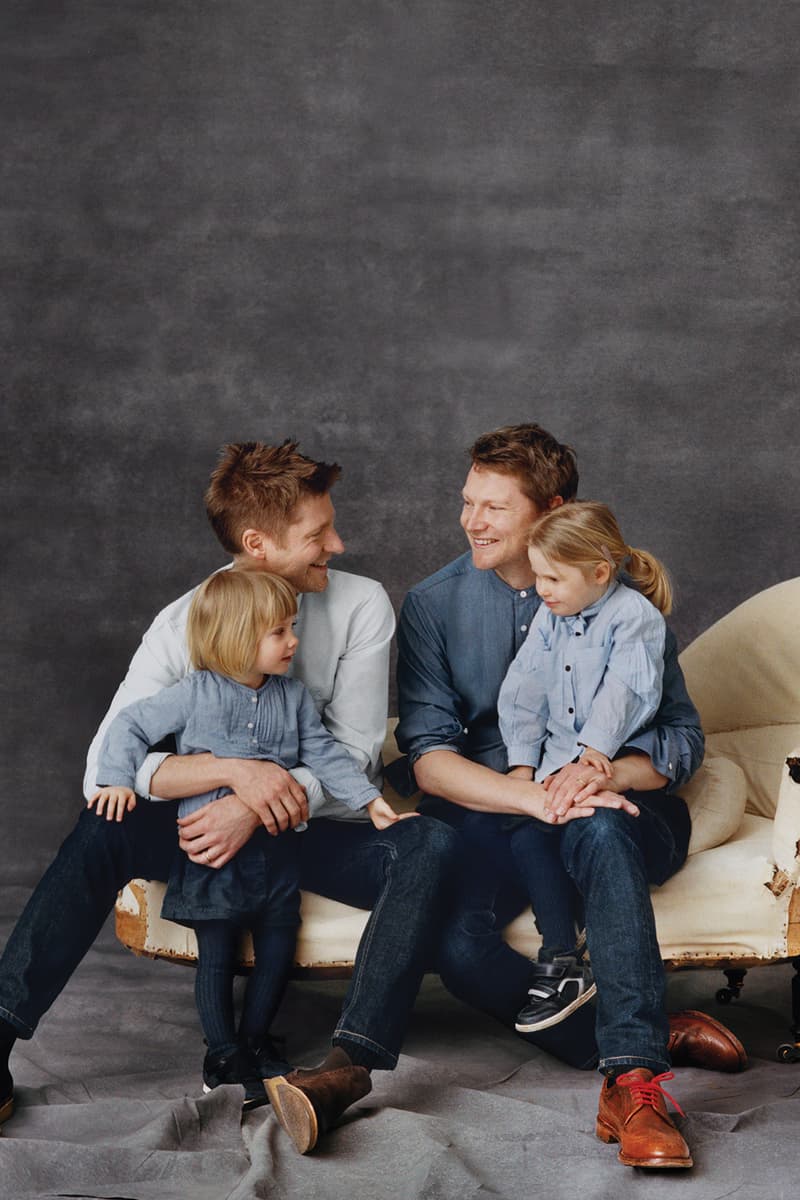 simon woods iris nell daughters burberry goodbye farewell Christopher Bailey