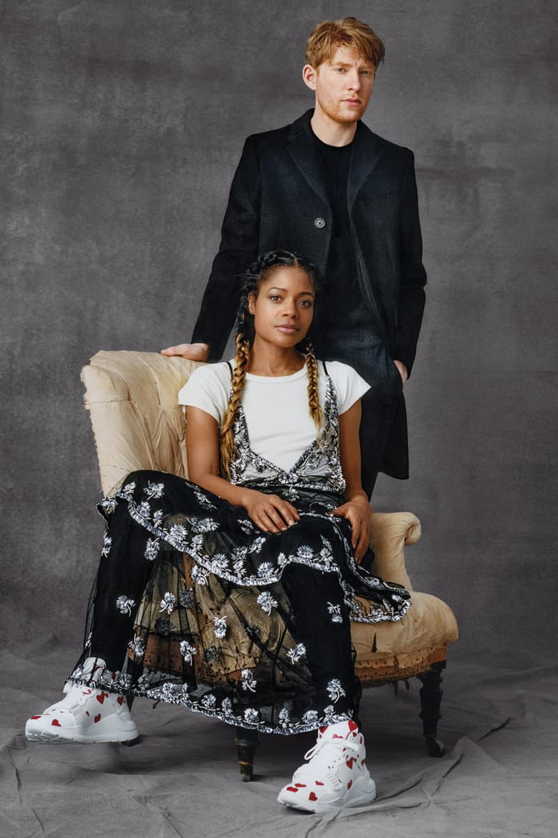 naomie harris domhnall gleeson burberry goodbye farewell Christopher Bailey