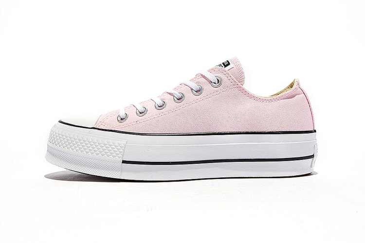 Converse Brings Back the Chuck Taylor All Star Lift Ox In "Cherry Blossom/White"