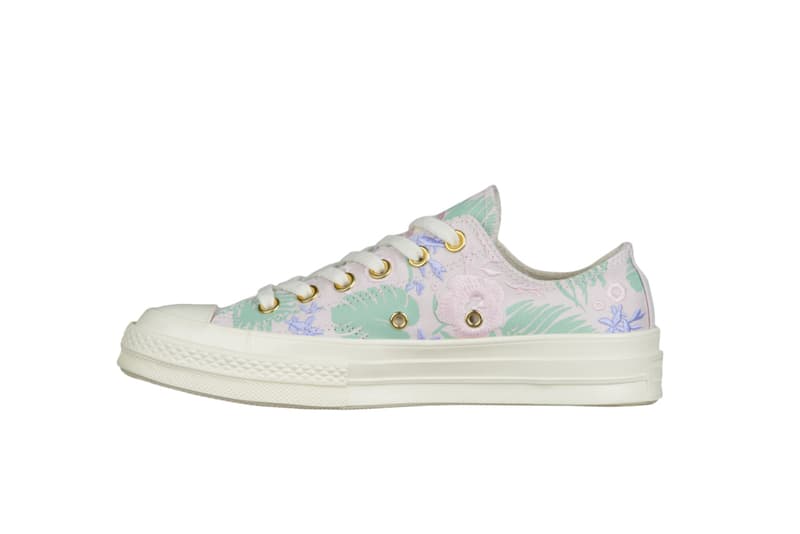 Converse Chuck Taylor All Star '70 Ox Palm Print Pink Mint Green Summer Spring