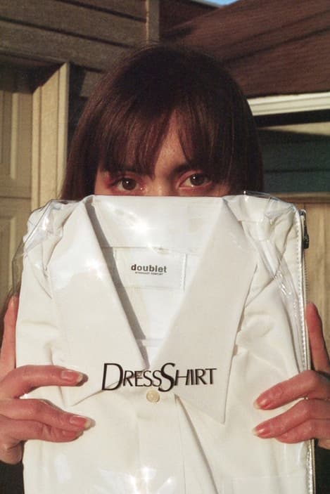 doublet Spring/Summer 2018 Collection RSVP Gallery Editorial Clutch Bag White
