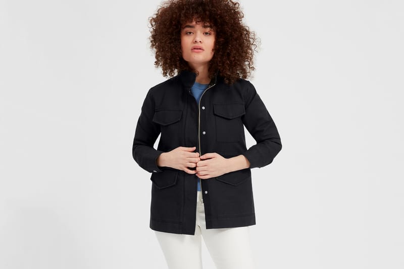 Everlane Just Dropped Its Chic, Military-Inspired Modern Utility Jacket