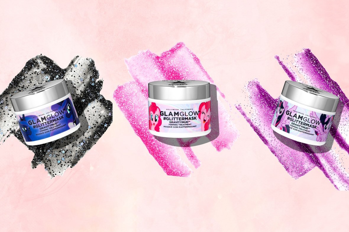 GLAMGLOW My Little Pony GravityMud Glitter Mask #GlitterMask face beauty black purple pink instagram where to buy