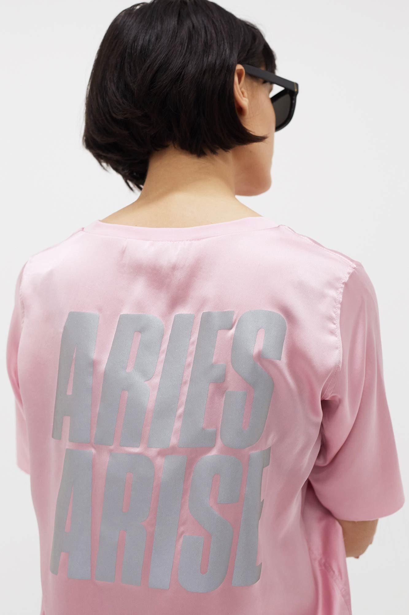 Aries T-Shirt Pink Silk Goodhood