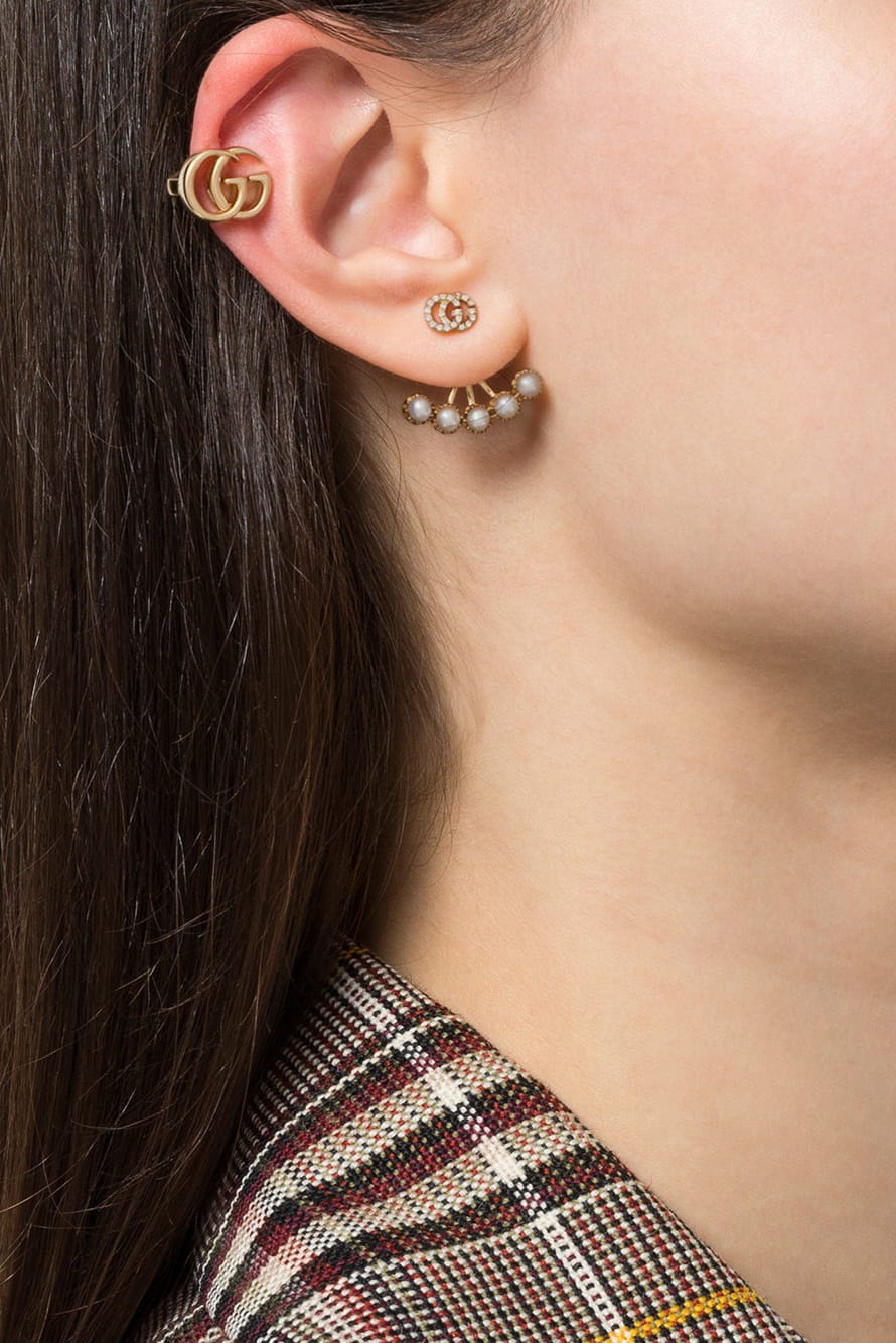 gucci single earring