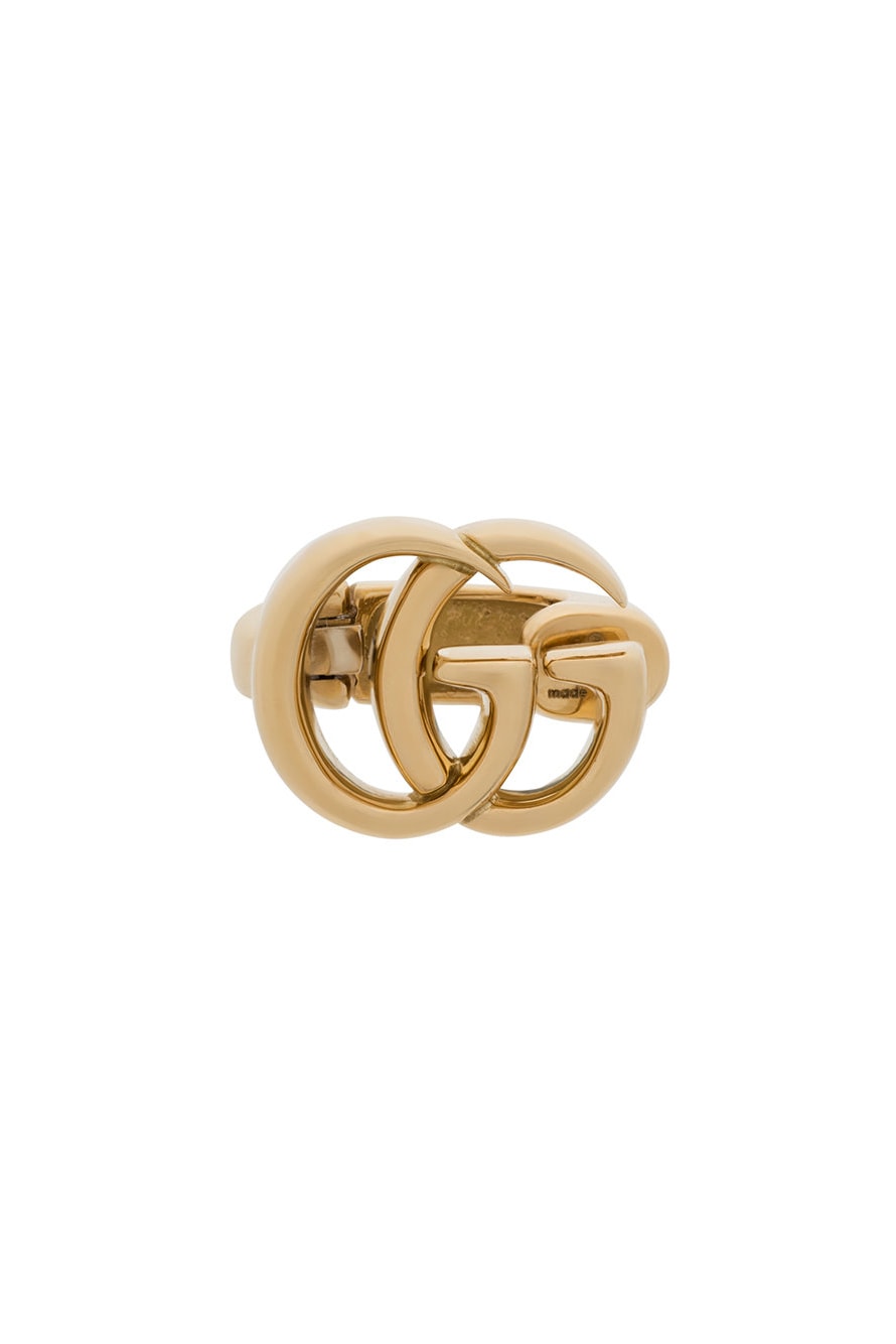 Gucci Double G Logo Single Clip On Earring Gold Farfetch Price Jewelry