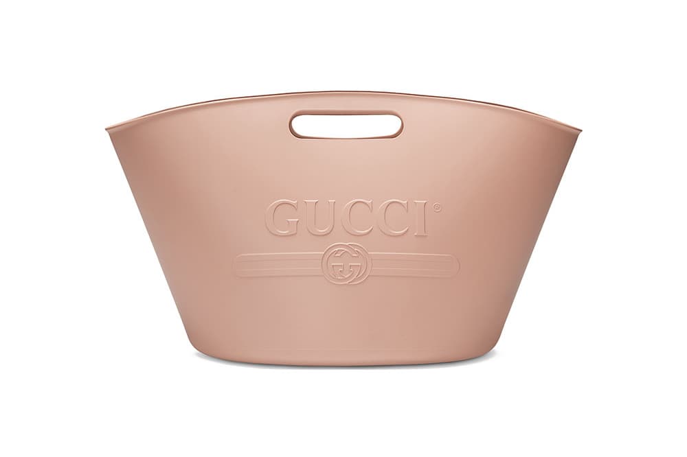 Gucci Drops Oversized Pink Rubber Logo Tote Bag | Hypebae