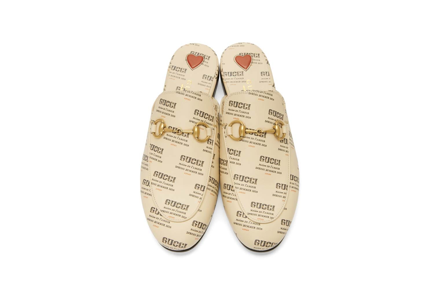 gucci logo slippers