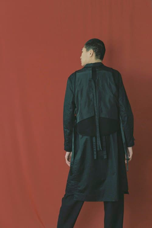 IISE Spring/Summer 2018 Collection Lookbook Long Coat Black
