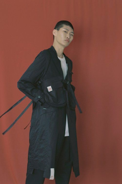 IISE Spring/Summer 2018 Collection Lookbook Long Coat Black