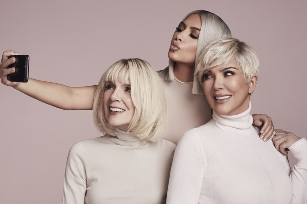 Kim Kardashian Kris Jenner MJ KKW Beauty Concealer Kits Campaign