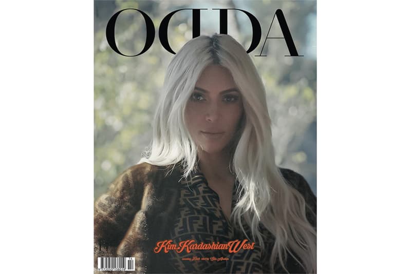 Kim Kardashian ODDA Magazine Cover 2018 Issue 14 Sita Abellan Editorial Fendi Louis Vuitton Off-White Prada Alexander Wang Miu Miu Vivetta Pucci