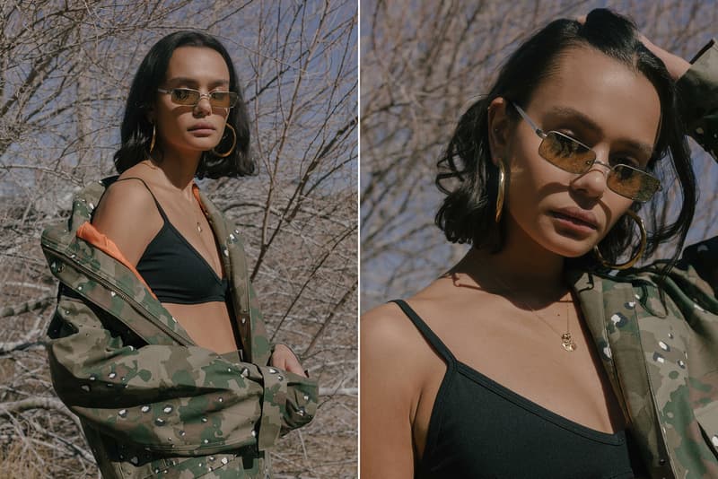 KITH Military Collection Lookbook M65 Jacket Bra Green Camo Black