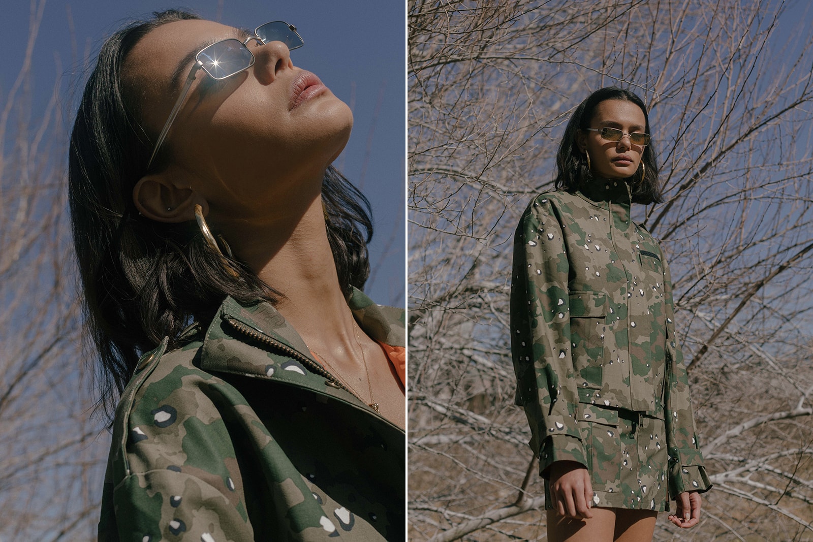 KITH Military Collection Lookbook M65 Jacket Green Camo