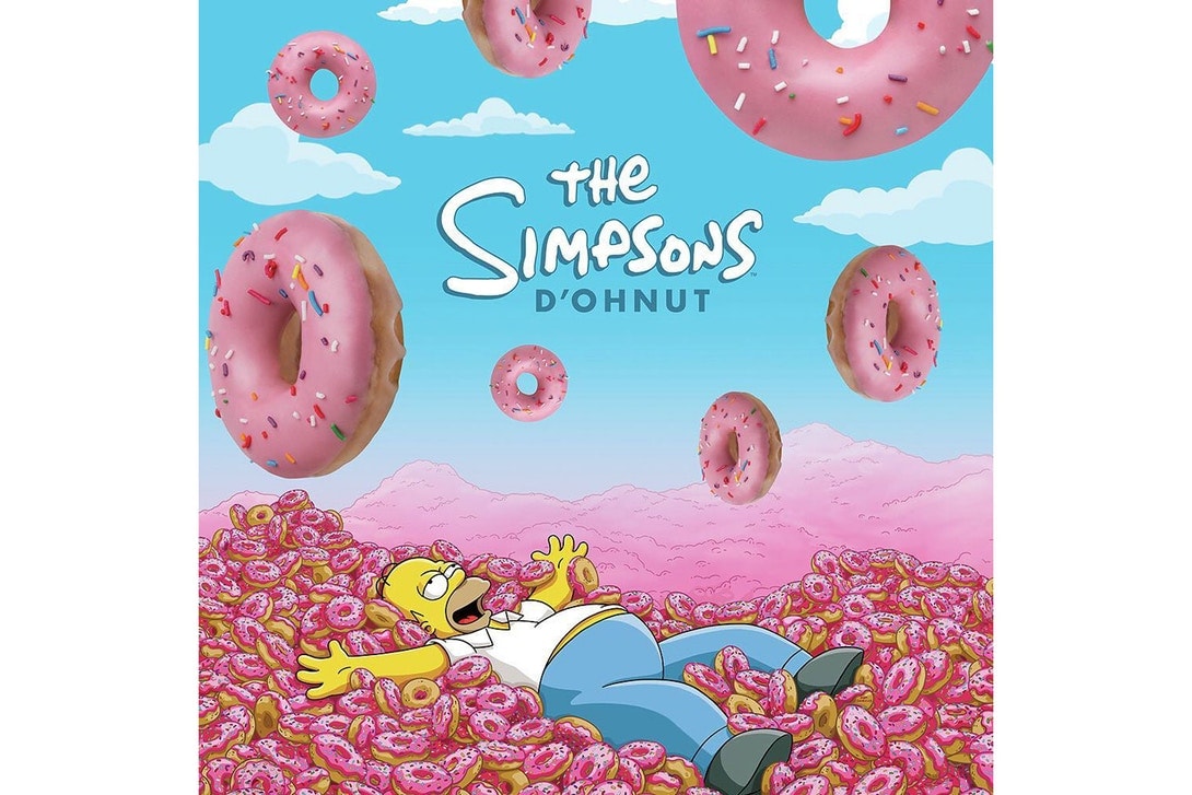 Krispy Kreme the Simpsons Donuts glazed where to buy Australia pink sprinkle donut dohnut d'ohnut doughnut
