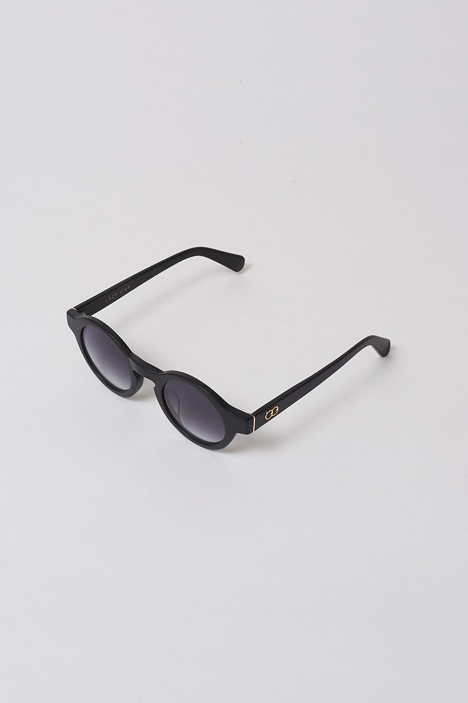 lazy oaf debut sunglasses collection london black round