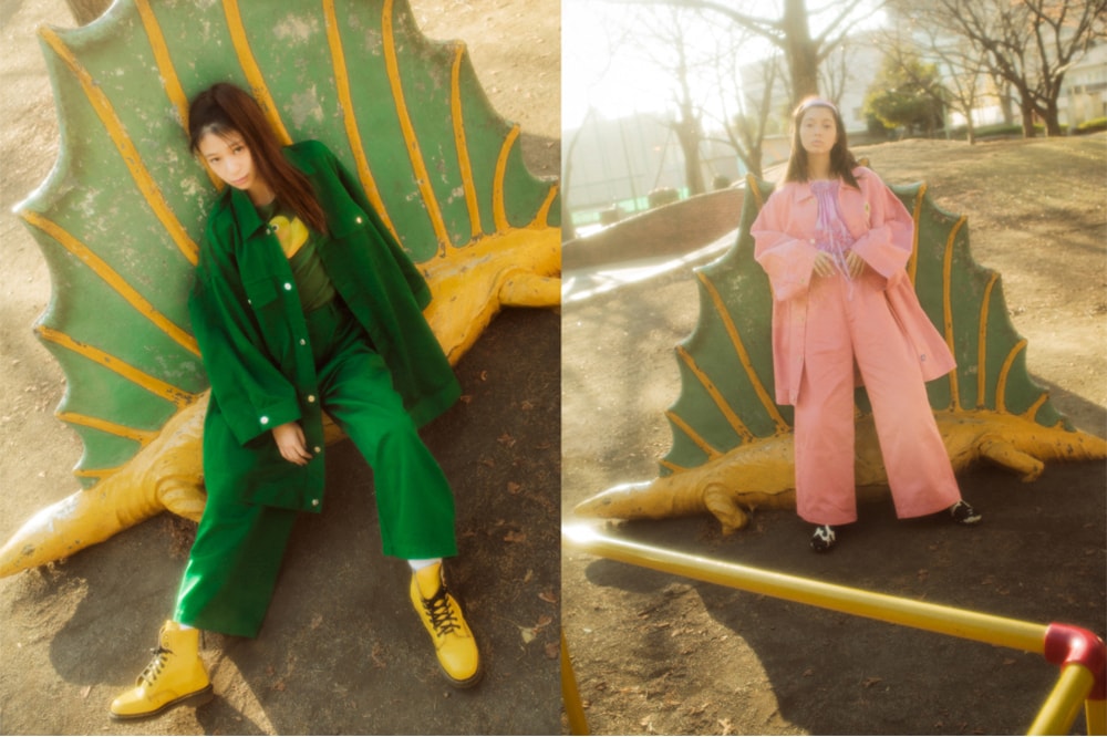 Little Sunny Bite Spring/Summer 2018 Lookbook dickies collaboration neighbourhood story tokyo nostalgic designer