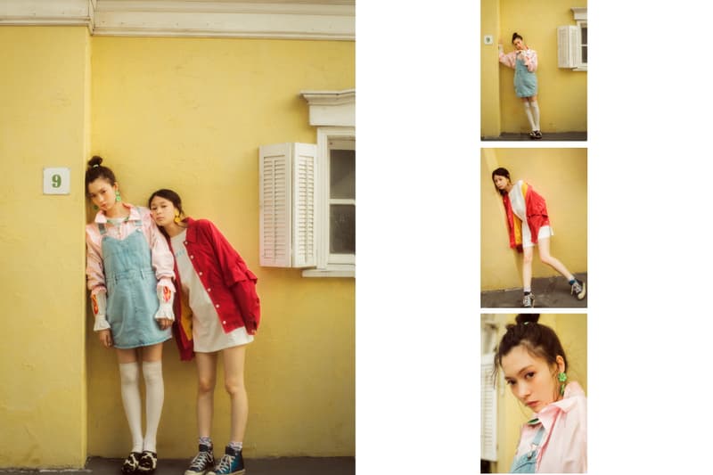 Little Sunny Bite Spring/Summer 2018 Lookbook dickies collaboration neighbourhood story tokyo nostalgic designer