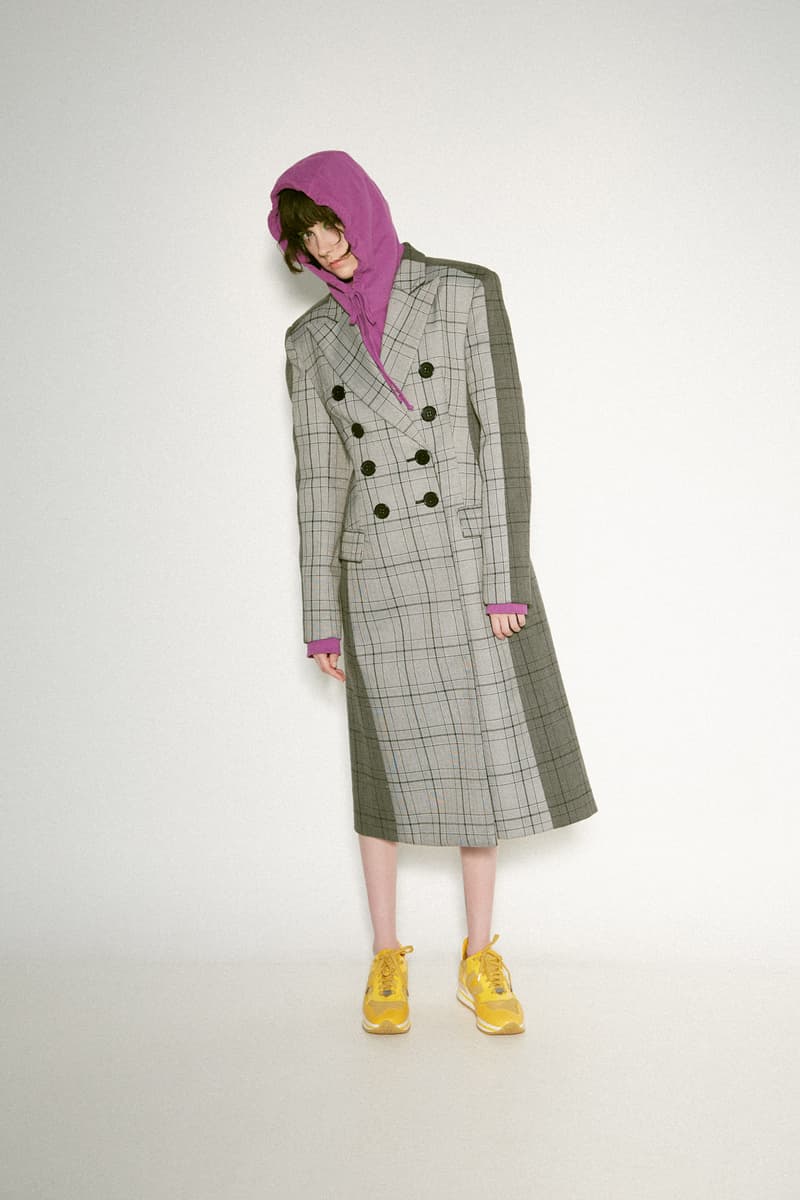 Awake NY Hoodie Acler Coat High Shoes Purple Grey Yellow