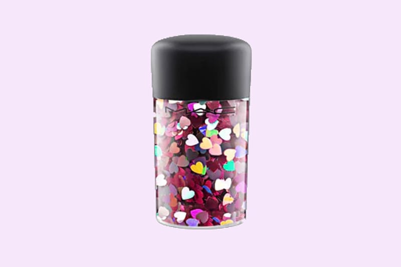 MAC's New Heart-Shaped Glitter Pigment Is Pink & Sparkly