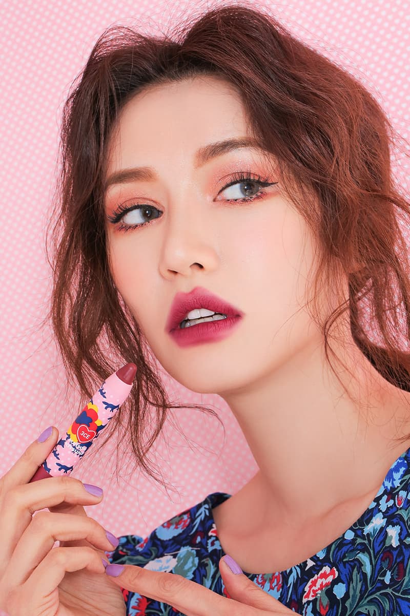 Maison Kitsuné 3CE Stylenanda Makeup Collection Korean Beauty Lip Tint