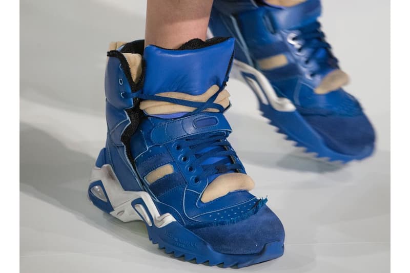 Maison Margiela Fall/Winter 2018 Chunky Sneakers A closer look at Anittas black sandals PFW Shoes