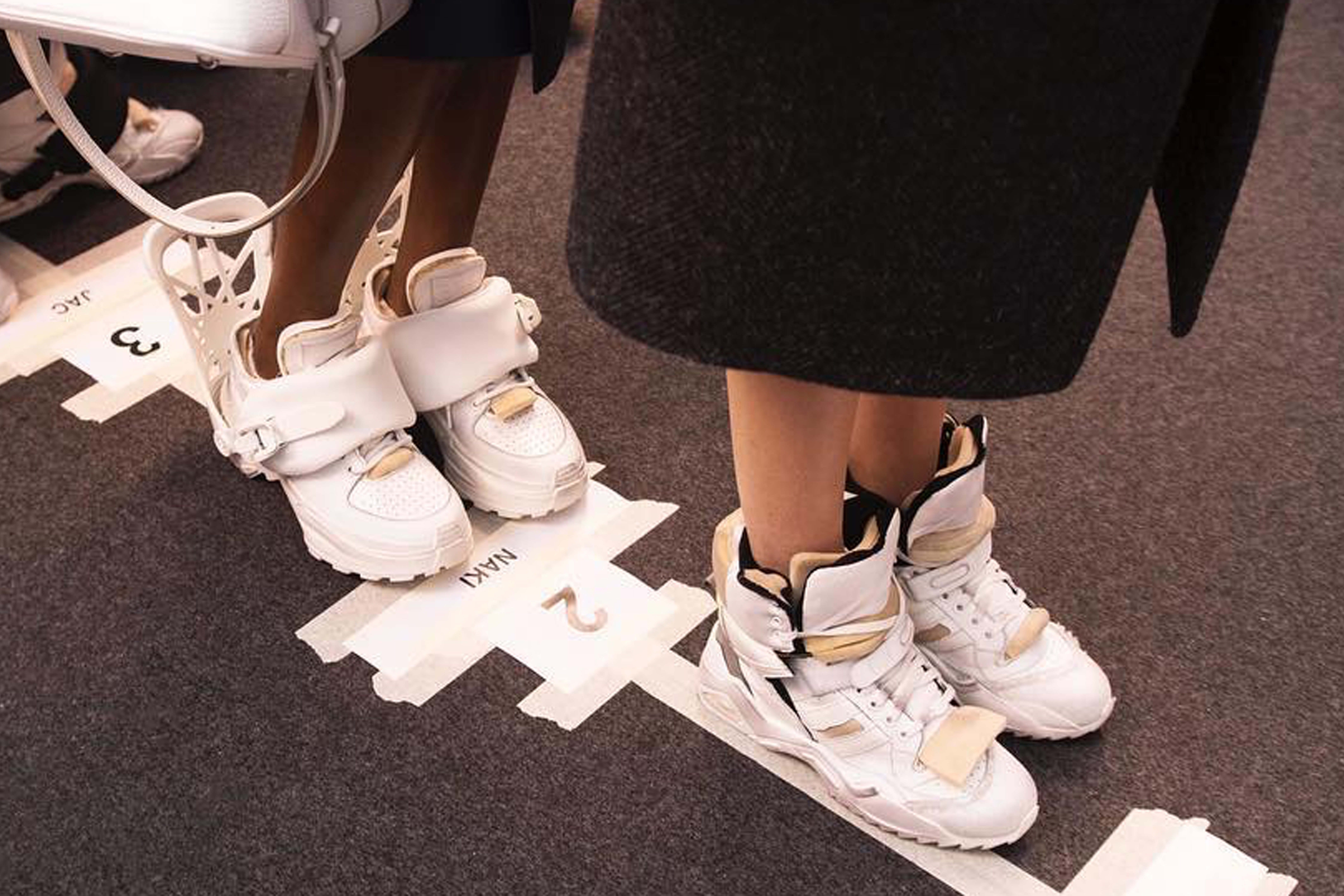 Maison Margiela Fall/Winter 2018 Chunky Sneakers Paris Fashion Week PFW Shoes