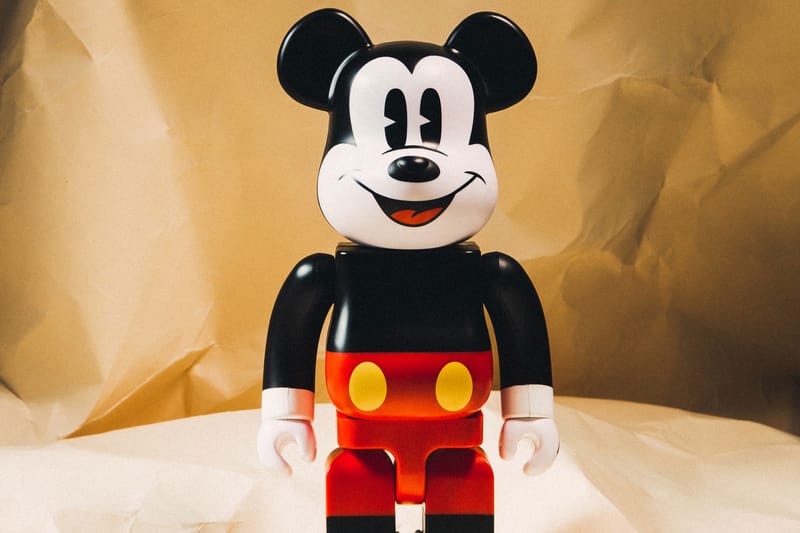 Details about   BEARBRICK Mickey Mouse & Minnie Mouse Disney B & W Version 100％ Medicom Toy JPN 