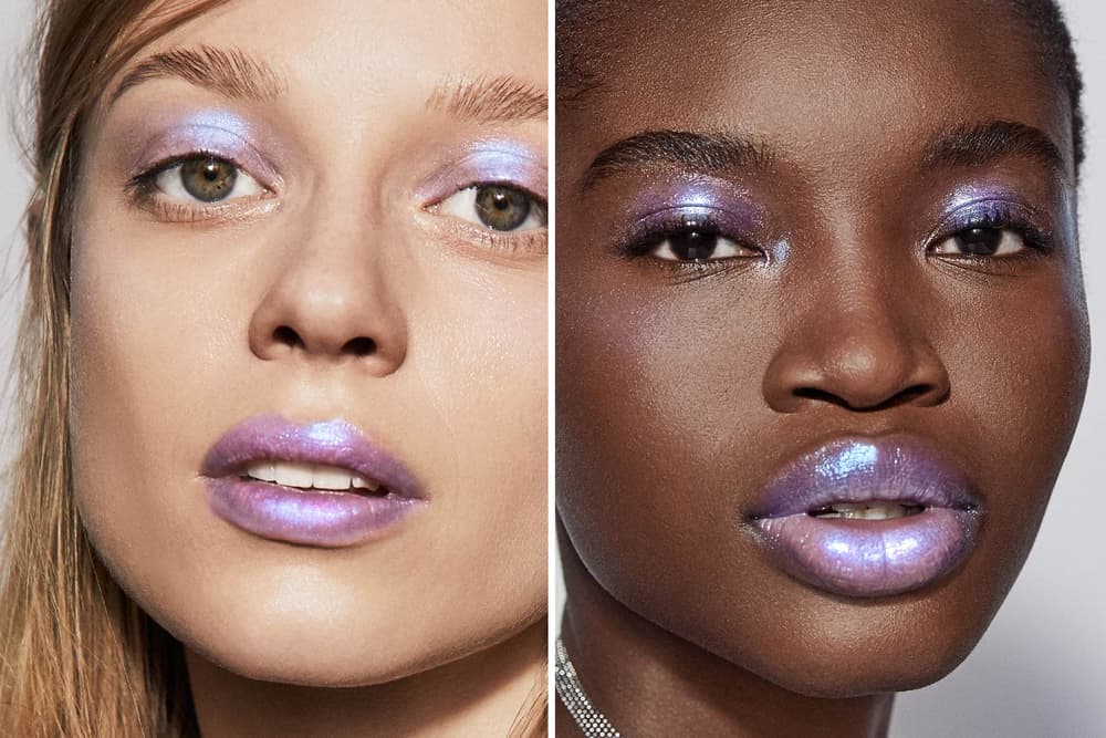 Milk Makeup Face Gloss Gold Holographic